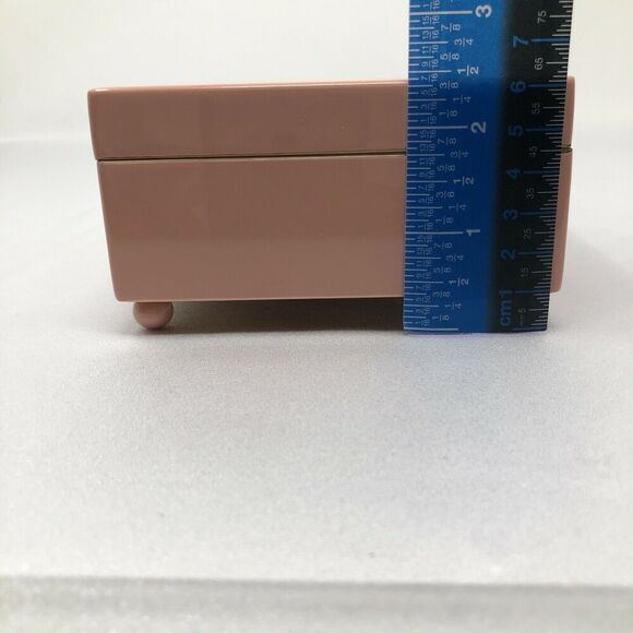 Hamilton Maud Humphrey Bogart Playing Bridesmaid Music Box Blush Pink Trinket - Picture 4 of 11